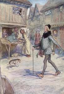 Illustration pour Les Joyeuses Commères de Windsor - Hugh Thomson