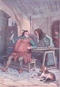 Marry est le court et le long de cela (illustration de Les Joyeuses Commères de Windsor)