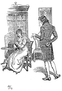 Scène de Persuasion de Jane Austen, 1897