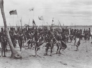 Afrique : Cérémonie funéraire Shilluk près de Tonga - Hugo Adolf Bernatzik