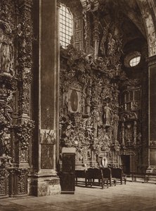 Mexique : Eglise de Tepozotlan (photo n/b) - Hugo Brehme