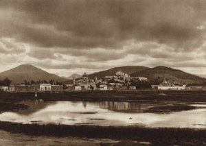 Mexique : Site de pèlerinage Guadalupe Hidalgo (photo n/b) - Hugo Brehme