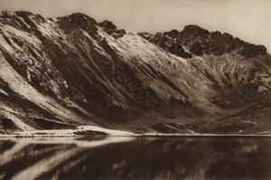 Mexique : Nevado de Toluca, Estado Mejico (photo n/b) - Hugo Brehme