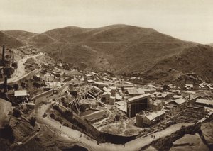 Mexique : Pachucha, Mina Loreto (photo n/b) - Hugo Brehme