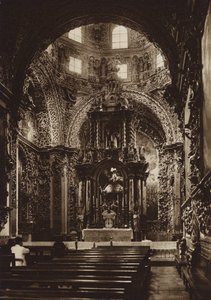 Mexique : Puebla, chapelle de l
