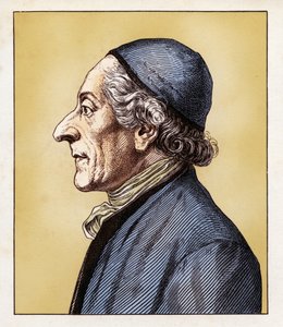 Johann Caspar Lavater (11 novembre 1741-2 janvier 1801) 1854 (gravure)