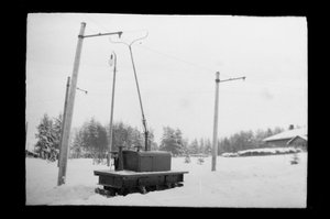 Locomotive électrique Kymintehta à Kuusankoski