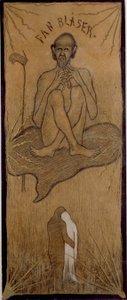 Le diable qui souffle - Hugo Simberg
