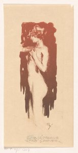 Femme nue debout