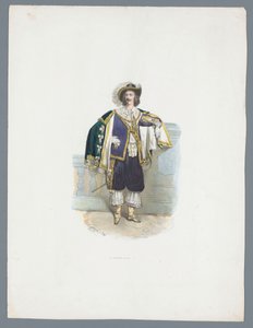 Homme en costume historique - Huib van Hove Bz