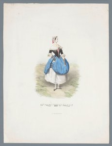 Femme en costume historique