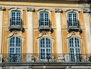 Façade du palais Esterhazy