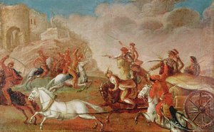 Soulèvement des Kuruc en Hongrie contre les Habsbourg 1703-11 - Hungarian School