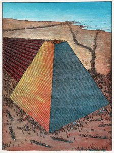 Pyramide de Khéops, 1927 (gravure)