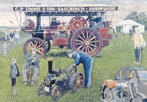 Tracteurs à vapeur à l
