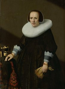 Portrait de Geertruyd Reael, épouse de Philips Denijs - Huygh Pietersz Voskuyl