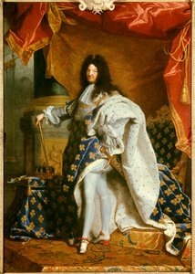 Portrait en pied du roi Louis XIV