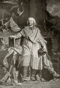 Jacques Bénigne Bossuet, gravé par Pierre Imbert Drevet, de 