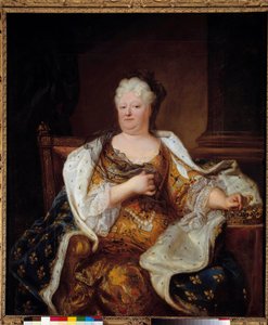 Portrait de la princesse Palatine Charlotte Élisabeth de Bavière