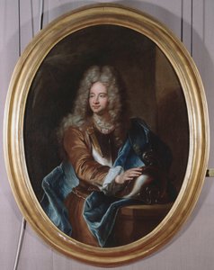 Portrait du diplomate italien Anton Giulio II Brignole-Sale (1673-1710) Ambassadeur auprès du roi Louis XIV. Peinture par Hyacinthe Rigaud