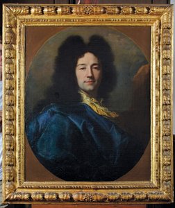 Autoportrait, appelé Le Manteau Bleu - Hyacinthe Francois Rigaud
