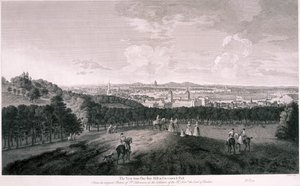 Vue depuis Greenwich Park, Londres, vers 1774 - I Wood