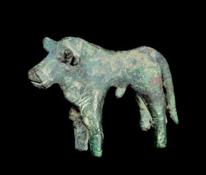 Civilisation ibérique : taureau en bronze - Iberian Iberian