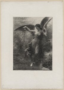 À Eugène Delacroix, 1890 - Ignace Henri Jean Fantin Latour