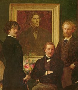 Hommage à Delacroix (détail)