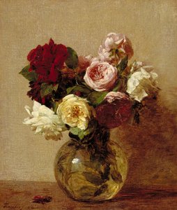 Roses, 1884 - Ignace Henri Jean Fantin Latour