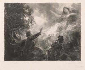 La Fée des Alpes, 1873 - Ignace Henri Jean Fantin Latour