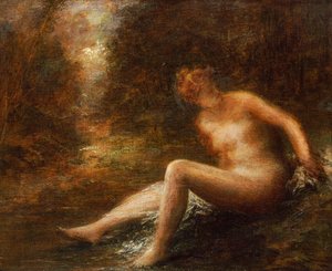 La Chasseresse - Ignace Henri Jean Fantin Latour