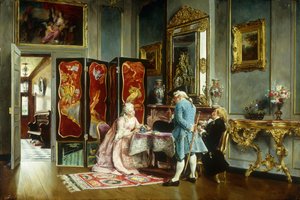Figures dans un intérieur élégant, 1879