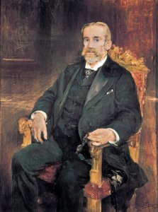Portrait de Francisco Romero Robledo (1838-1906), homme politique espagnol