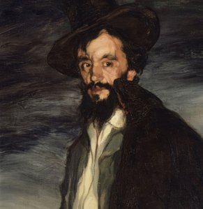 (détail) Portrait du peintre Pablo Uranga – 1905 - Ignacio Zuloaga y Zabaleta