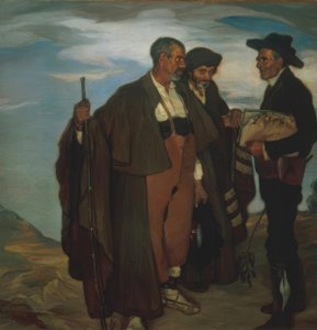 Le maire de Torquemada et ses conseillers