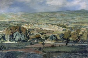Paysage à Alhama - Ignacio Zuloaga y Zabaleta
