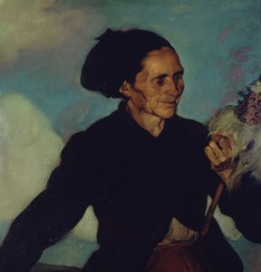 Femme filant – 1911 - Ignacio Zuloaga y Zabaleta