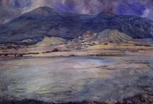 Village de Saragosse - Ignacio Zuloaga y Zabaleta