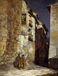Ségovie de nuit - Ignacio Zuloaga y Zabaleta
