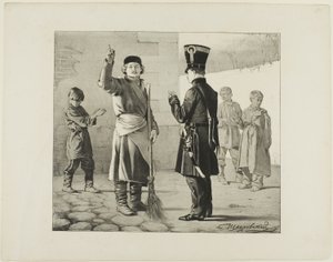 Scènes de la vie populaire russe