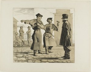 Scènes de la vie populaire russe