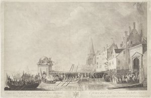 Arrivée de Napoléon et Joséphine à Anvers, 1803