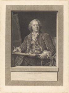 Carle Vanloo - Ignaz Sebastian Klauber after Pierre Le Sueur