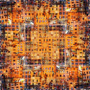 Une mosaïque urbaine dense - Igor Shrayer
