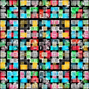 Blocs abstraits aux couleurs vives - Igor Shrayer