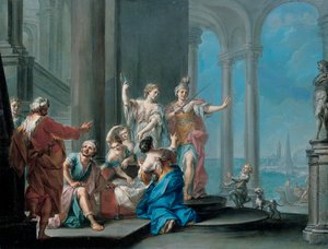 Achille et les filles de Lycomède - Il Sansone