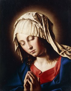 La Madone en prière