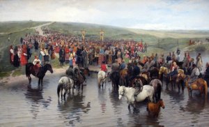 Jour de la résurrection dans le nord - Illarion Mikhailovich Pryanishnikov