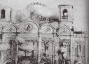 La démolition de la cathédrale du Christ-Sauveur à Moscou, 1931 - Ilya Arnoldovich Ilf